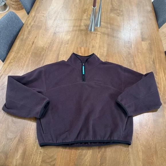 Lululemon Tumbled Fleece Quarter Zip - Sequoia - Picture 3 of 10